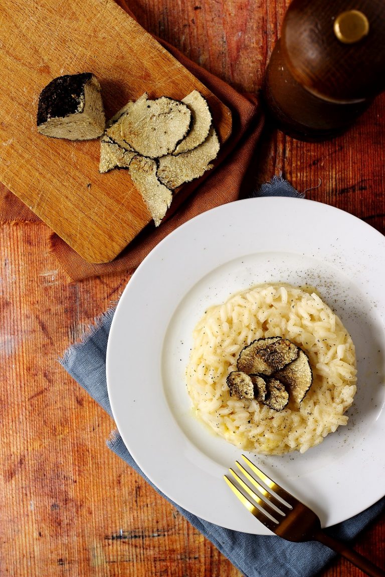My Foodie Days Risotto al tartufo nero estivo