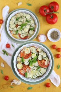 My Foodie Days | Zucchine al forno con mozzarella e pomodoro fresco