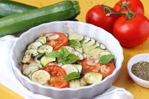 My Foodie Days | Zucchine al forno con mozzarella e pomodoro fresco