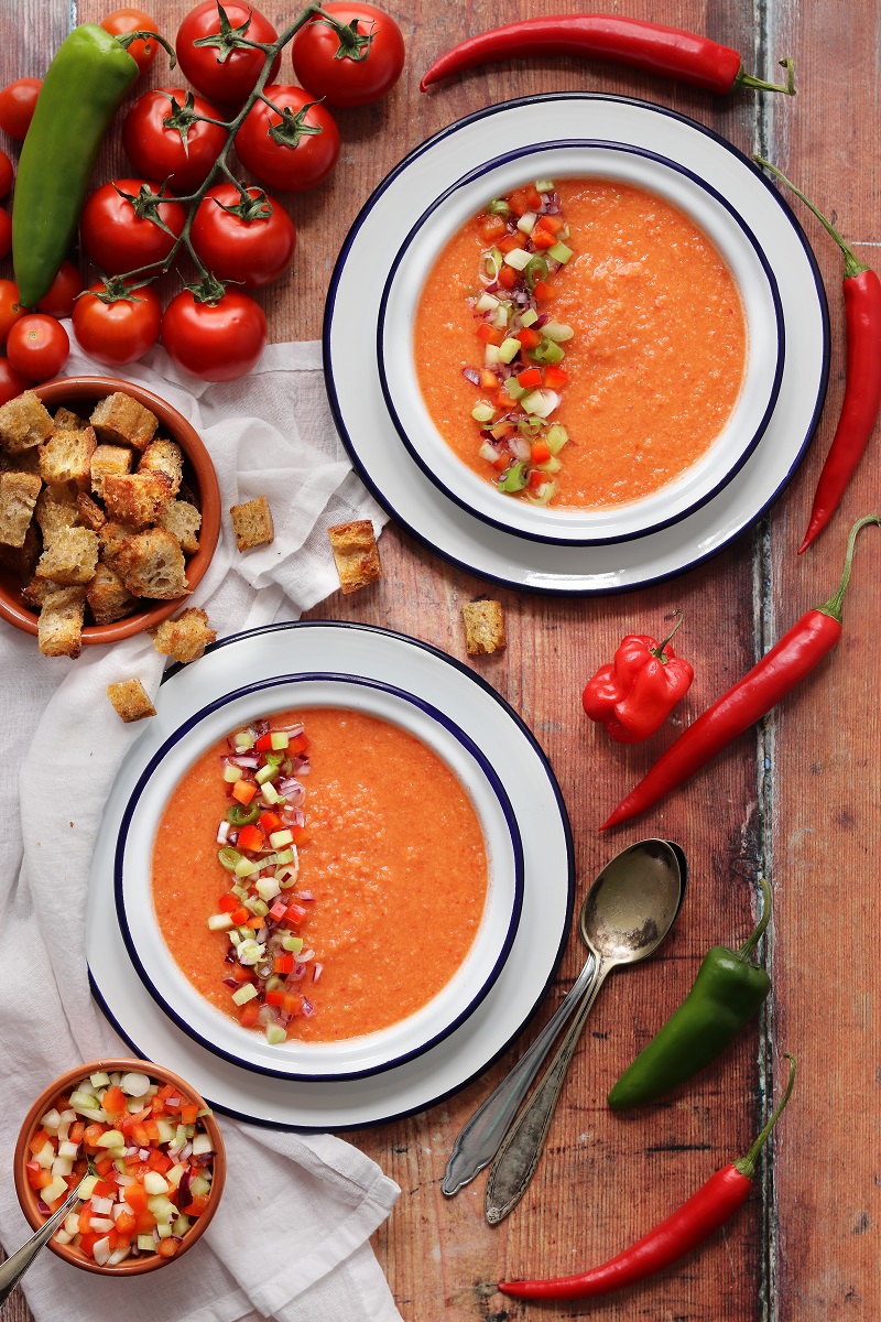 My Foodie Days | Classic Andalusian Gazpacho